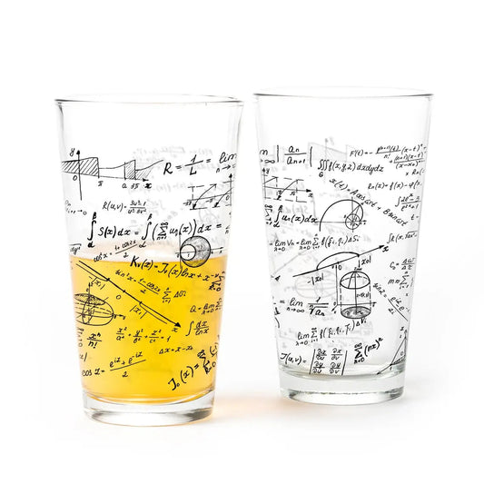 Math Pint Glass
