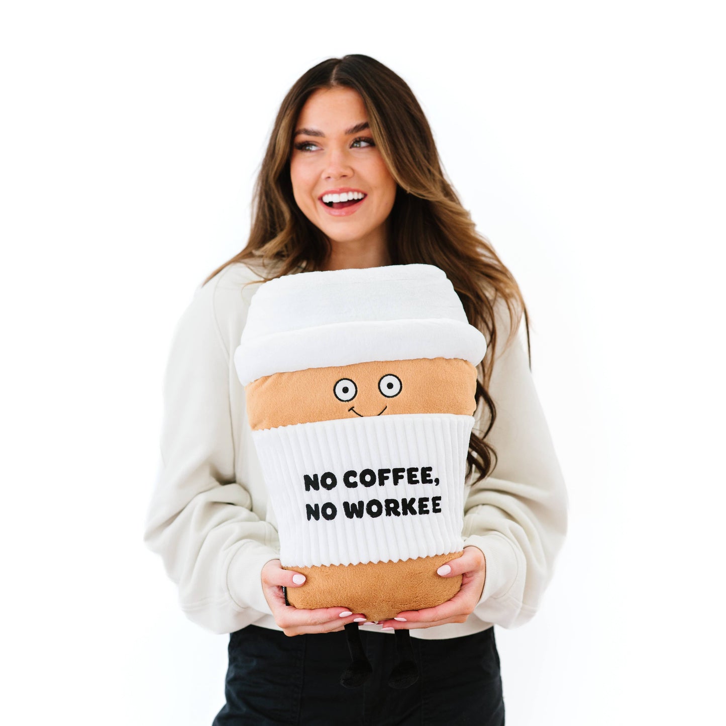 Big Coffee Pillow Plushie