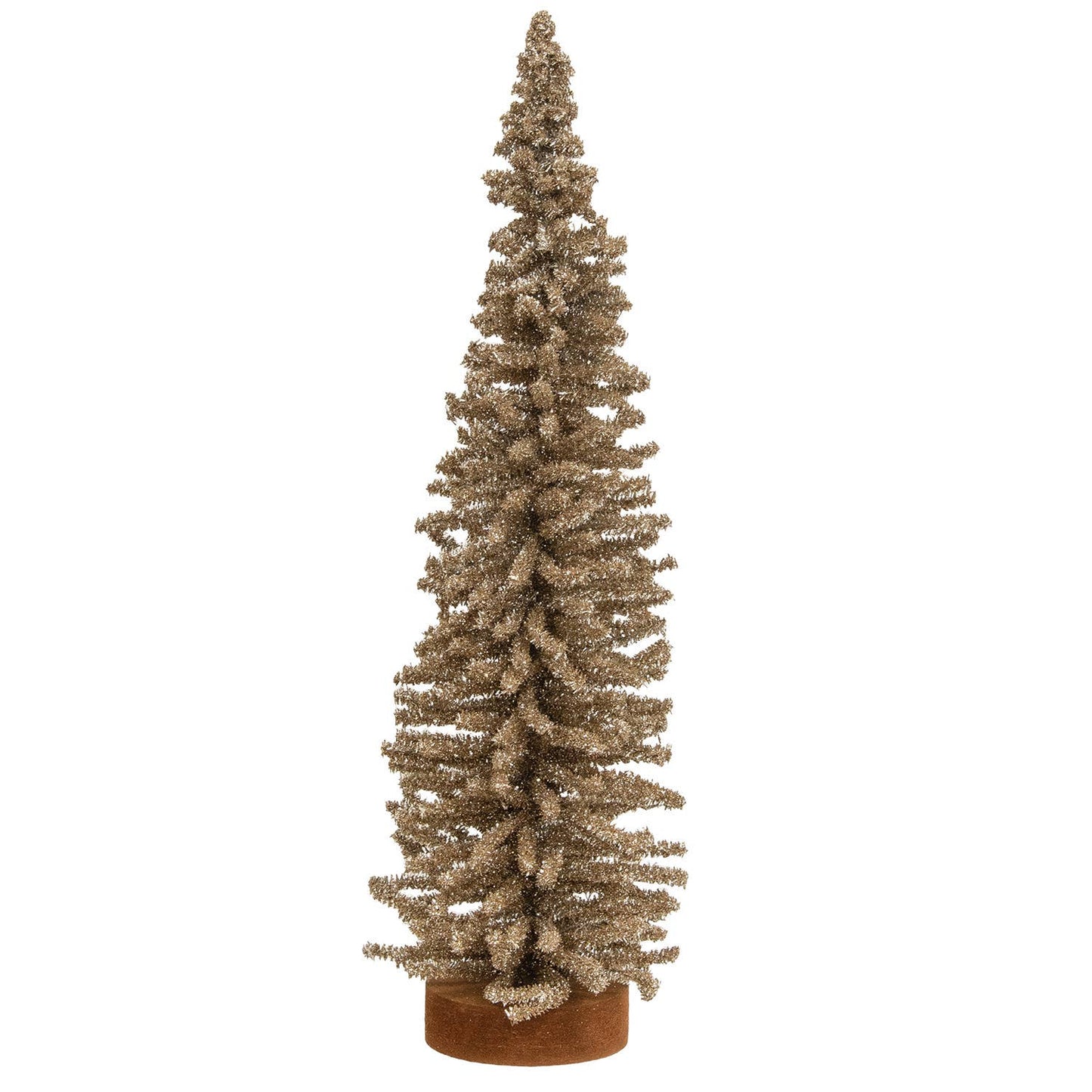 Champagne Gleam Bristle Tree - 13"