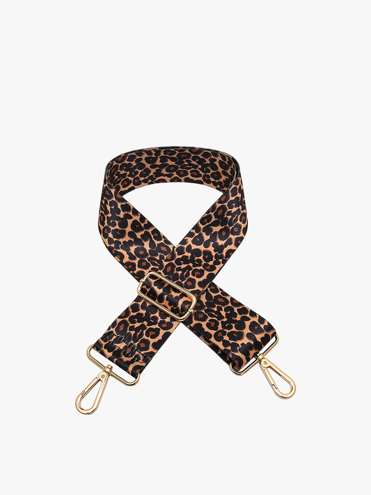 Adjustable Guitar Strap: Leopard