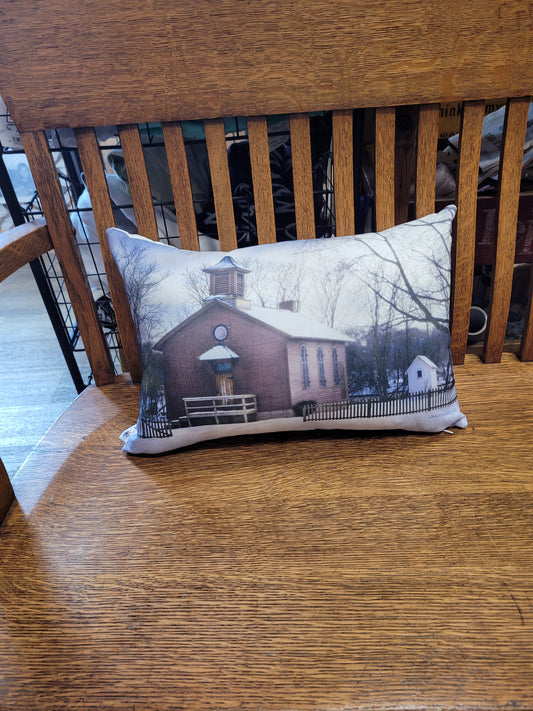 Bundy Memorial Schoolhous Ottawa Pillow