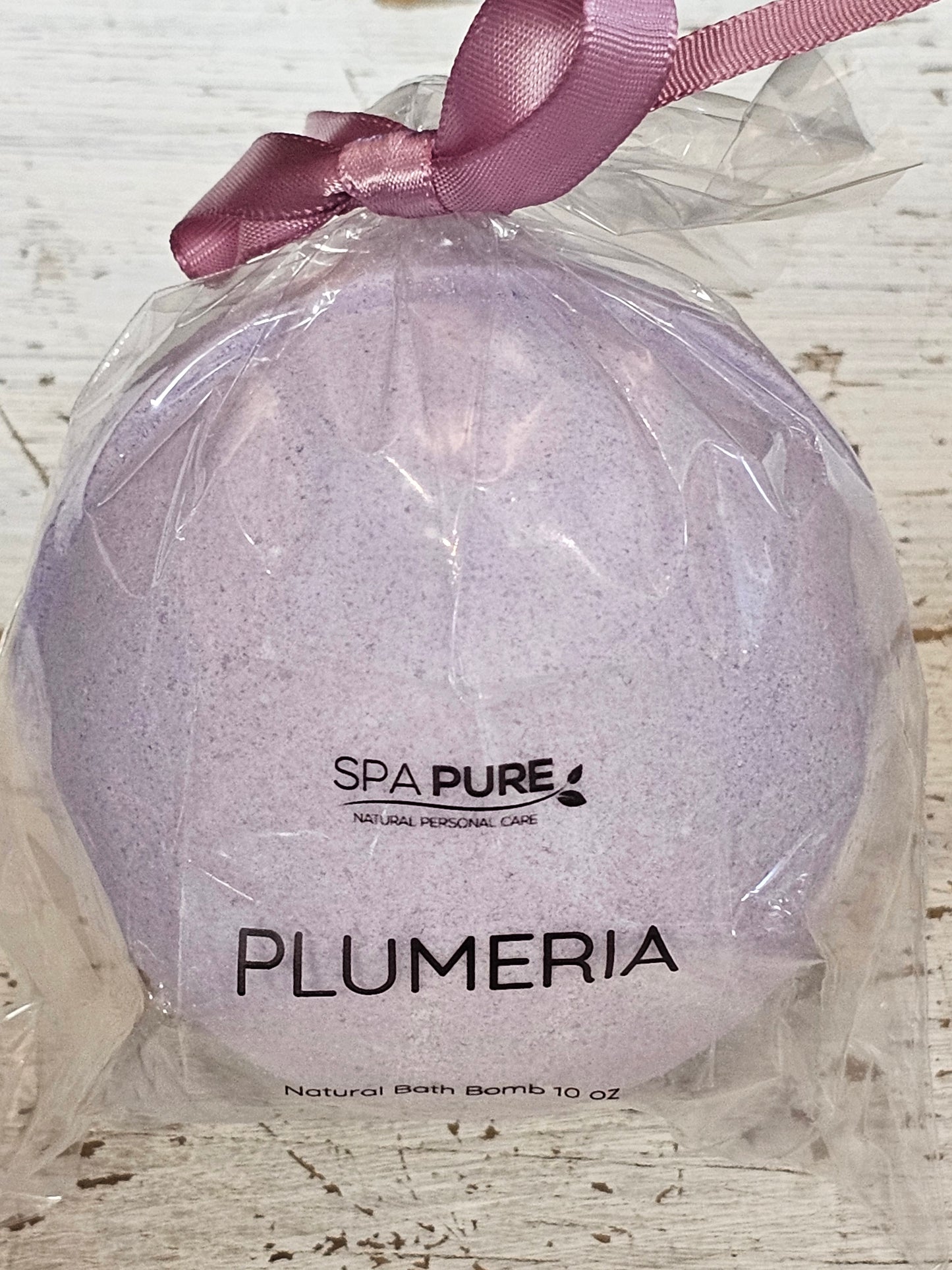 Plumeria Shea Butter Bath Bomb 10 oz