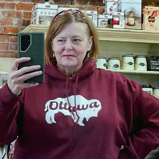 Maroon Ottawa Hoodie