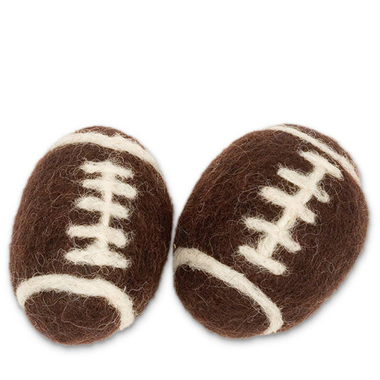 Wool Football Cat Toy - Pack of 2