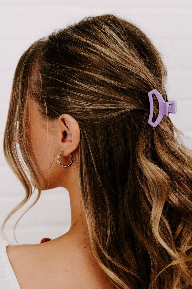 Lilac - Tiny Hair Clip