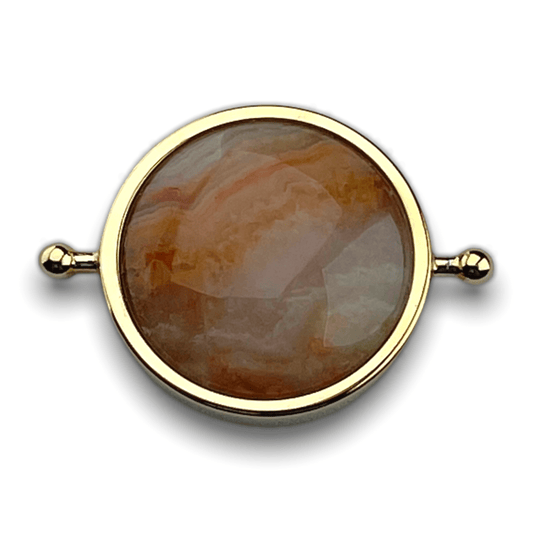 Gold Crazy Jasper Crystal Element