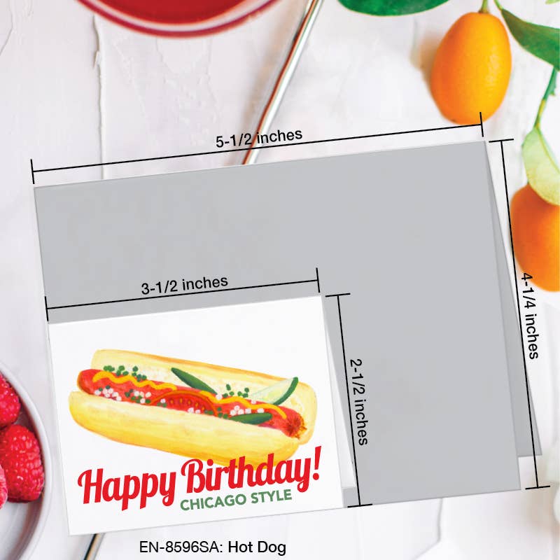 Hot Dog - Greeting Card