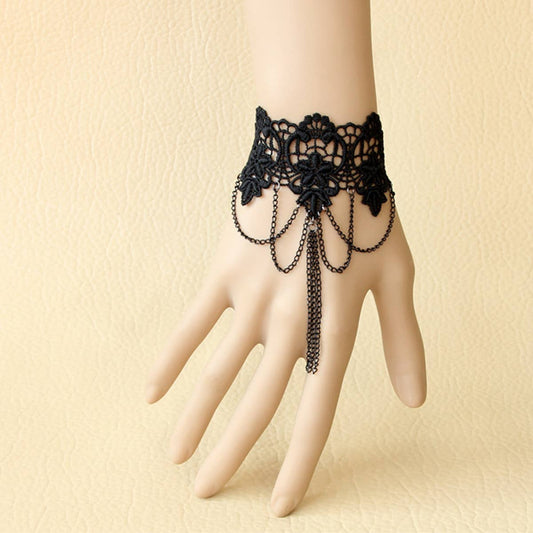 Halloween Lace Bracelet