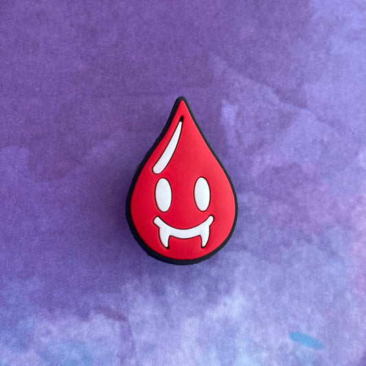 Vampire Blood Drop PVC Charm