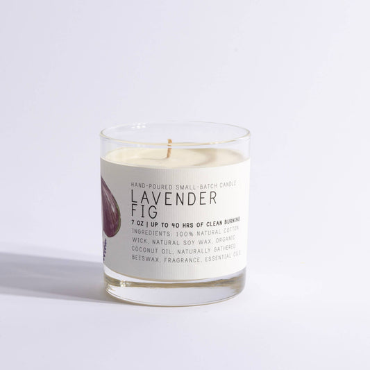 Lavender Fig Candles in 7 oz Jar