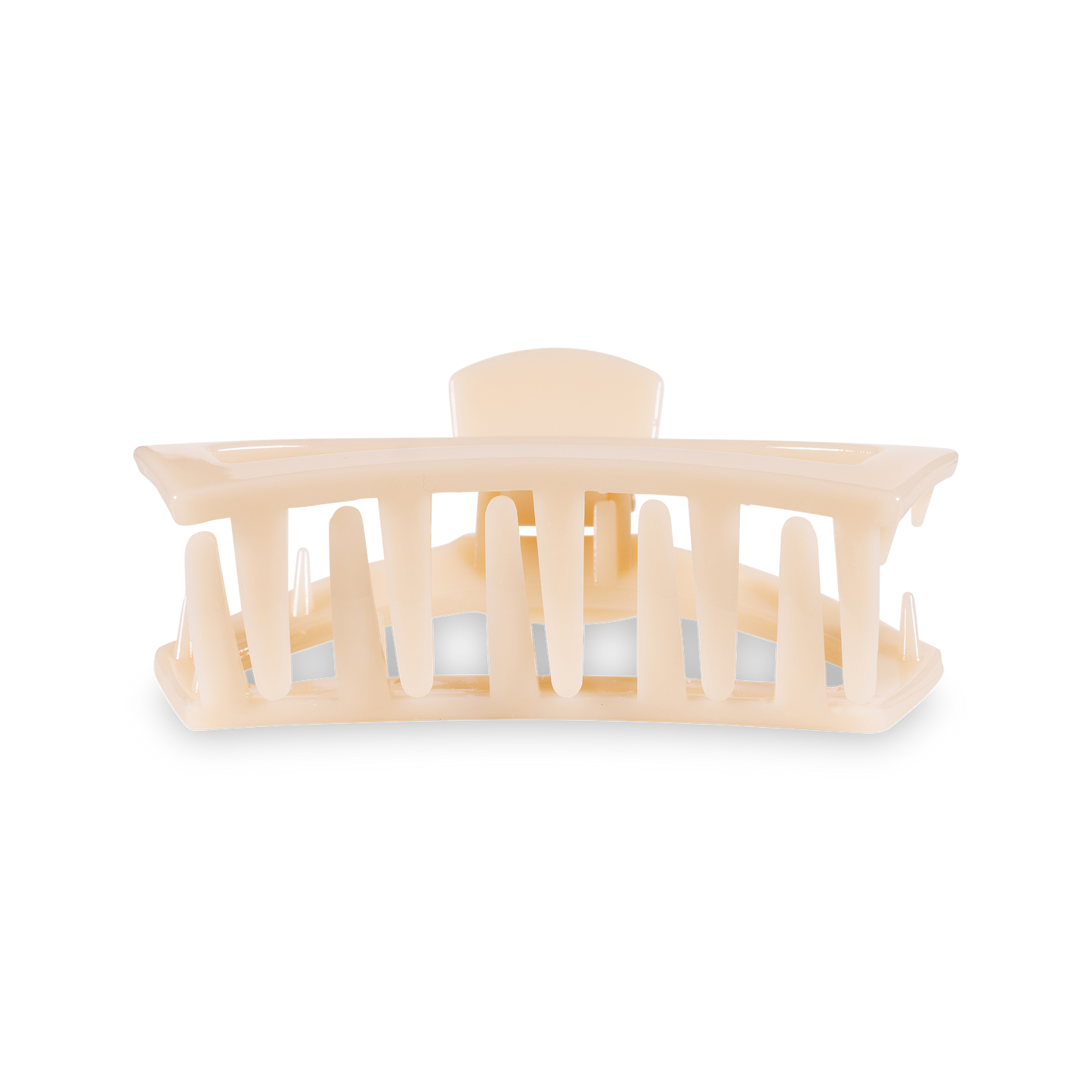 Open Almond Beige Medium Hair Clip