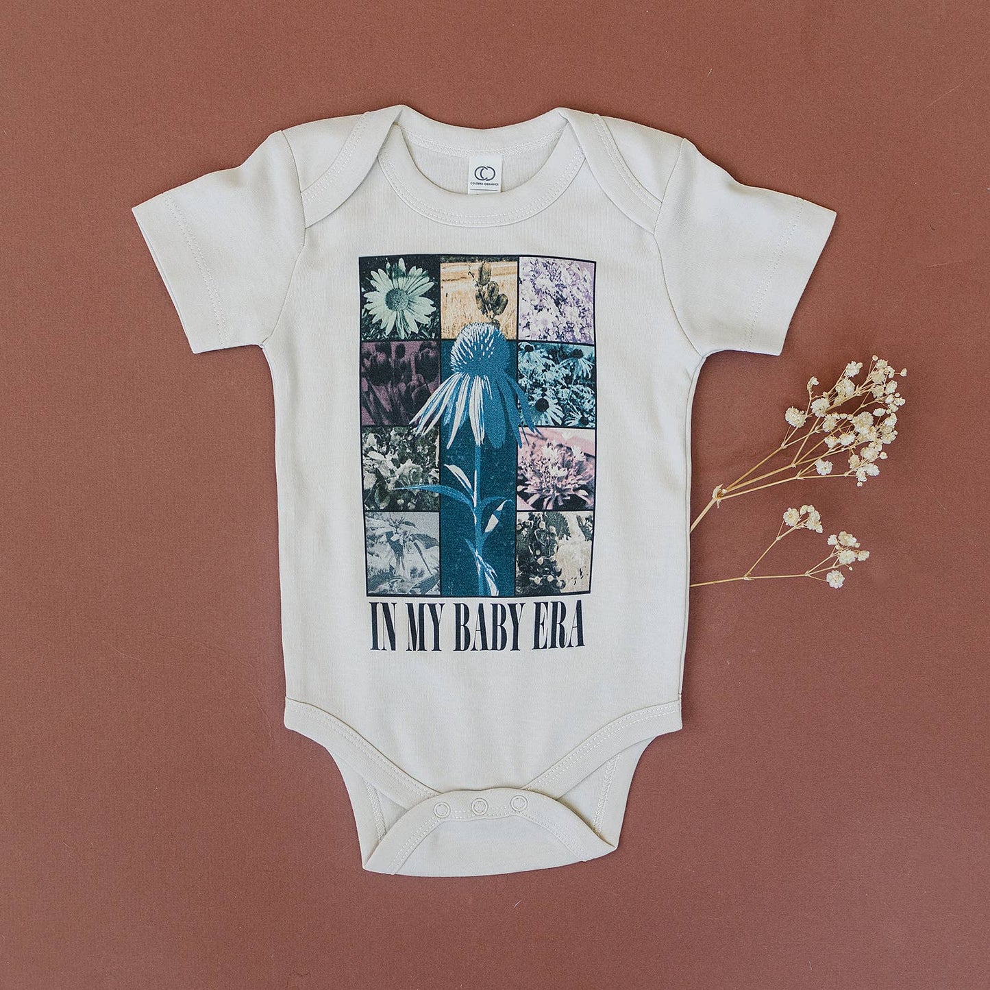 In My Baby Era Taylor Swift Inspired Organic Baby Onesie