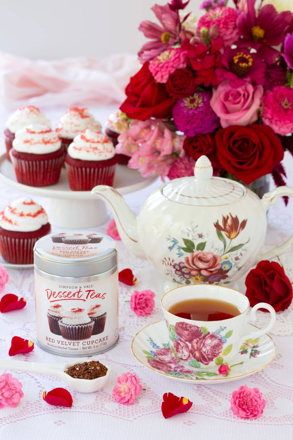 Red Velvet Cupcake Loose Leaf Tisane