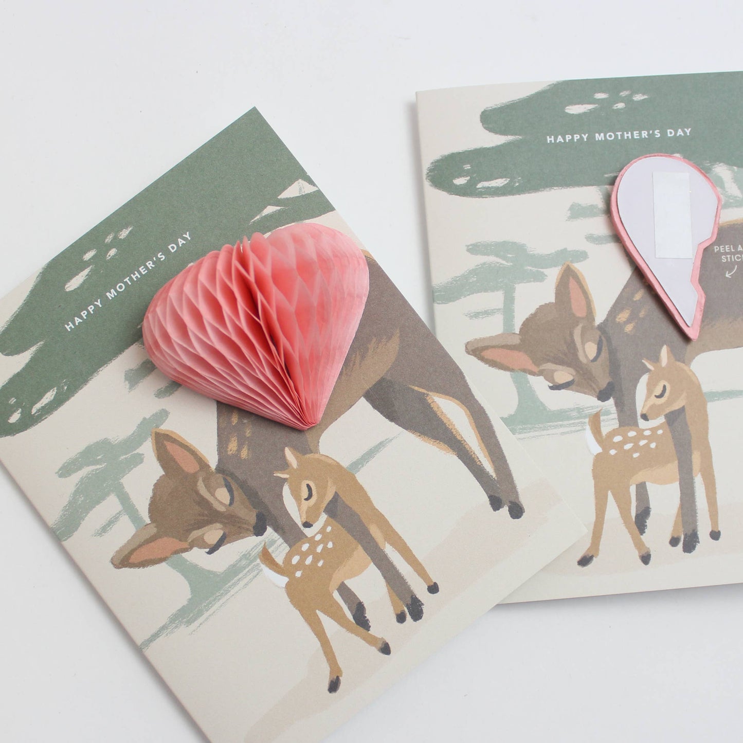 Pop-up Mother Deer Card