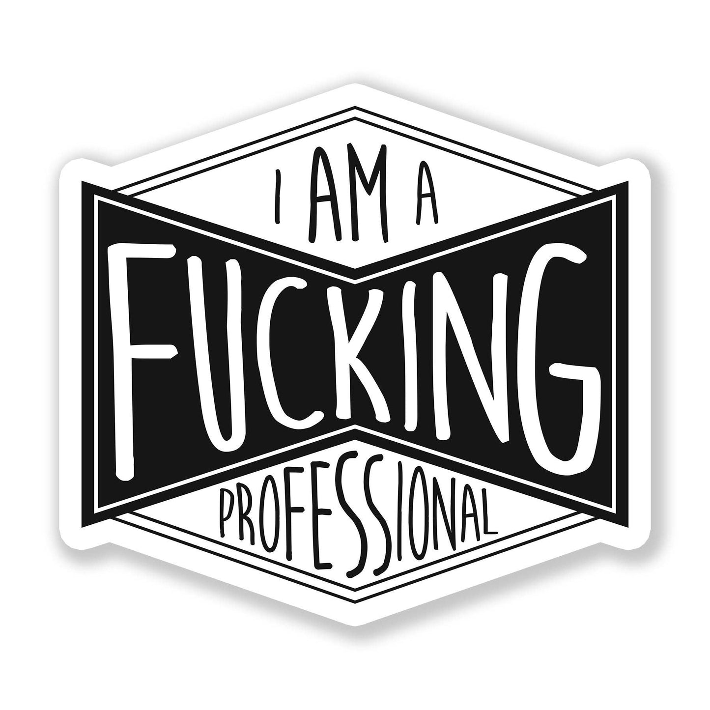 Fucking Pro - Mini Sticker