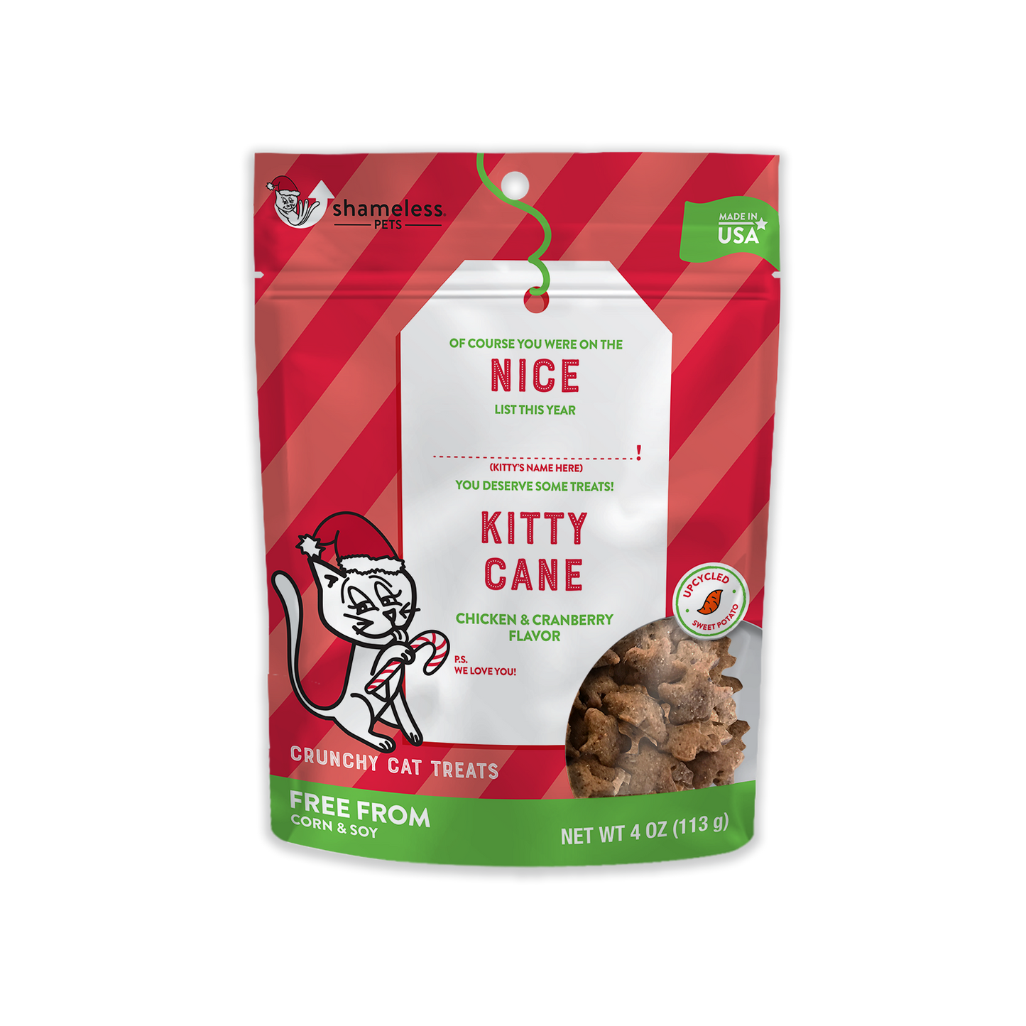 Nice List: Kitty Cane Crunchy Cat Treats