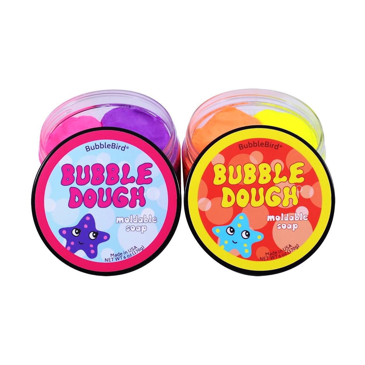 Bubble Dough: Orange & Yellow