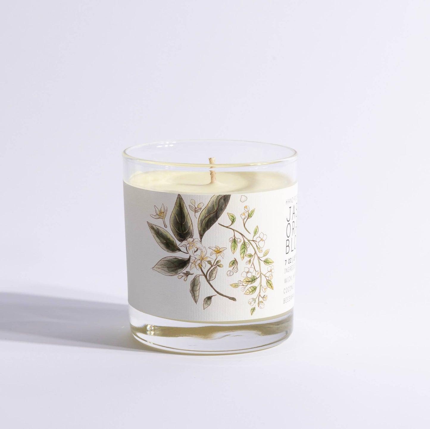 Jasmine and Orange Blossom Candle in 7 oz Jar