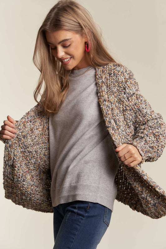 Neutral Sweater Cardigan