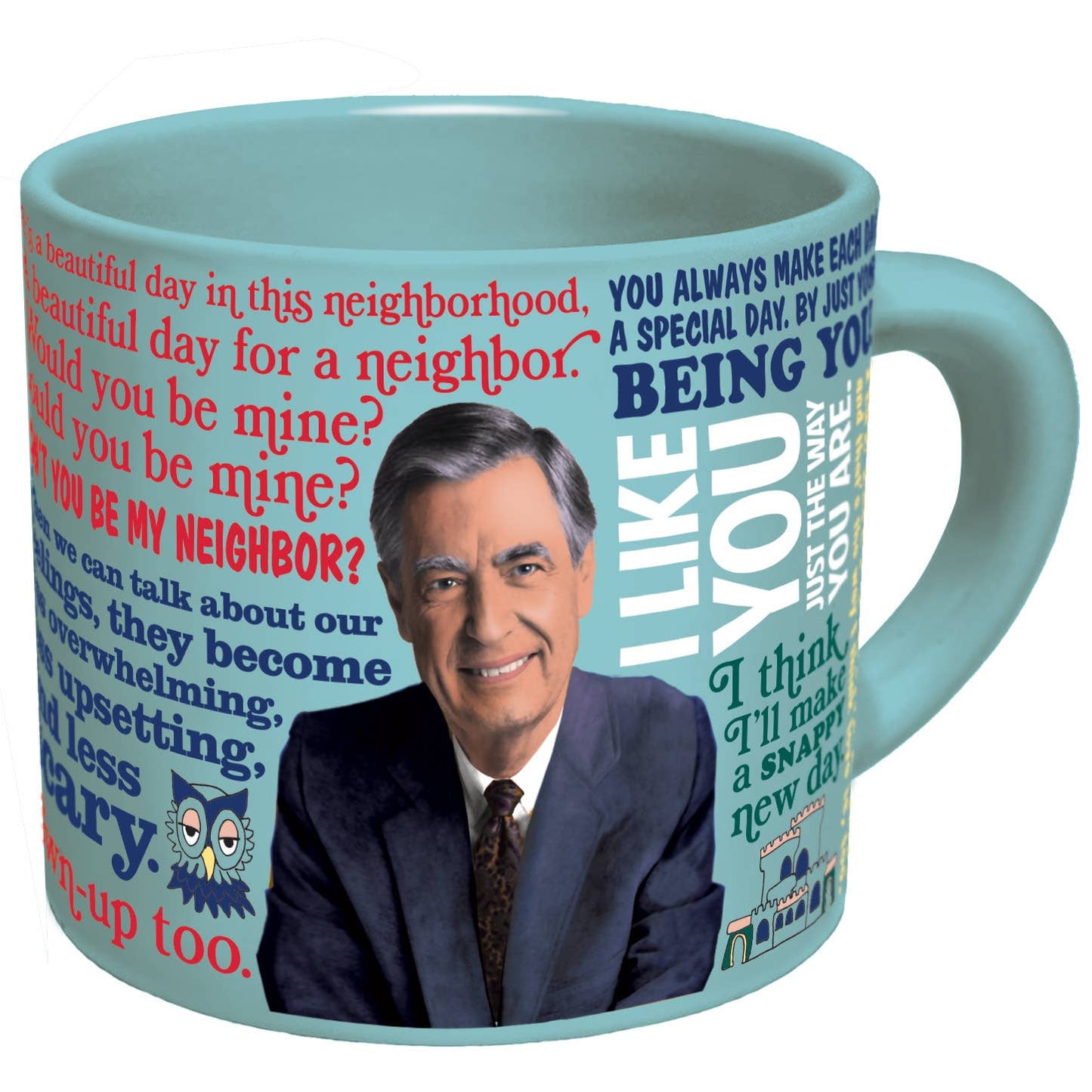 Mister Rogers Heat-Changing Coffee Mug