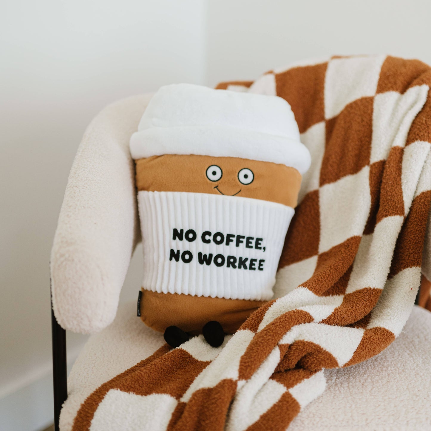 Big Coffee Pillow Plushie