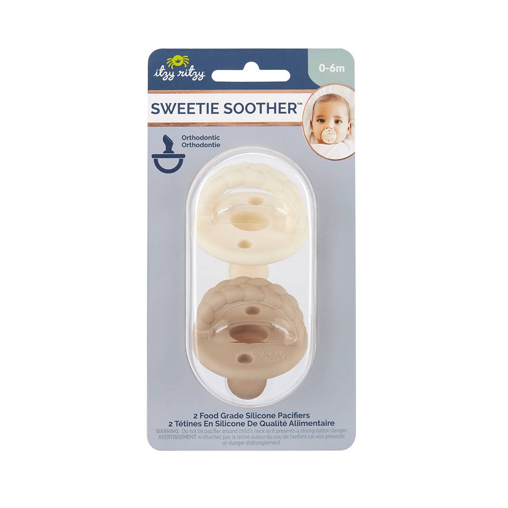 Sweetie Soother™ Pacifier Set (Orthodontic)