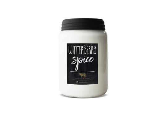 Winterberry Spice Candle in 26 oz Farmhouse Jar