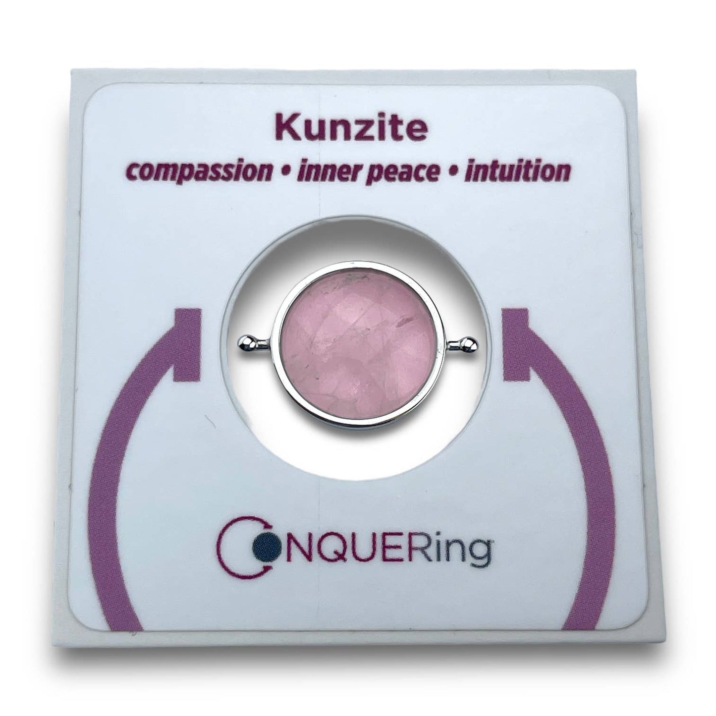 Kunzite Crystal Element