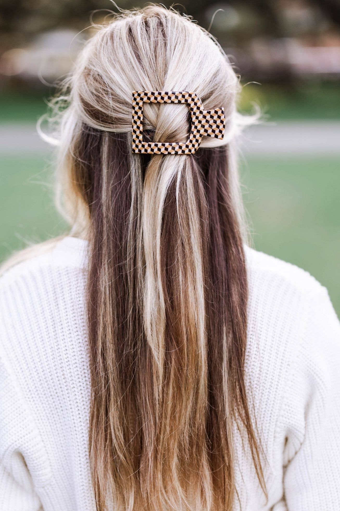 Square Flat Hair Clip | Medium | Gone Glamping