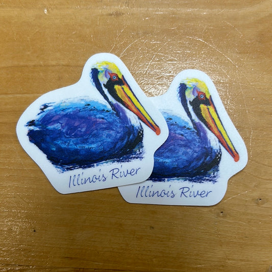 Pelican 3" Sticker