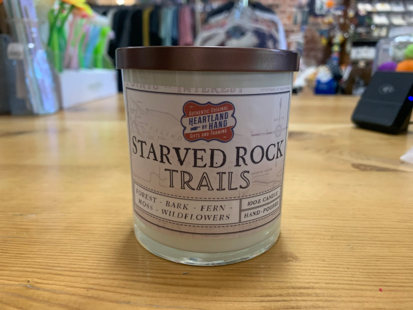 Starved Rock Trails Candle