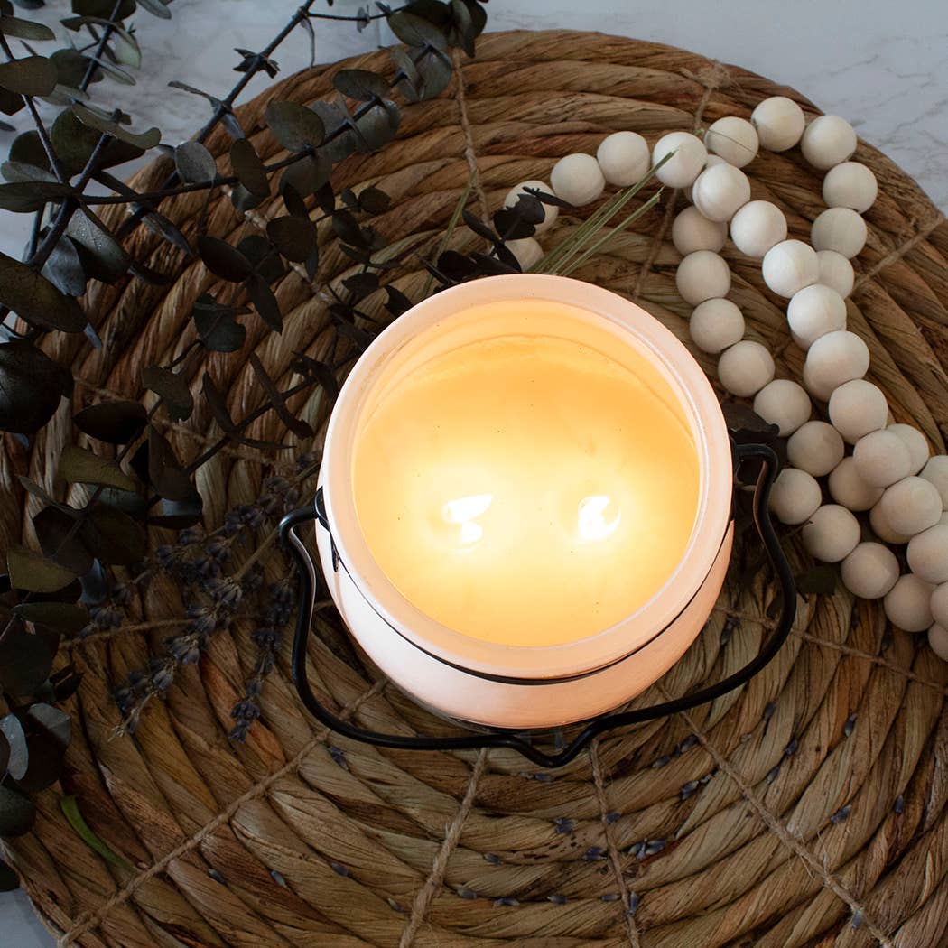 Brown Butter Pumpkin Candle in a 16 oz Butter Jar