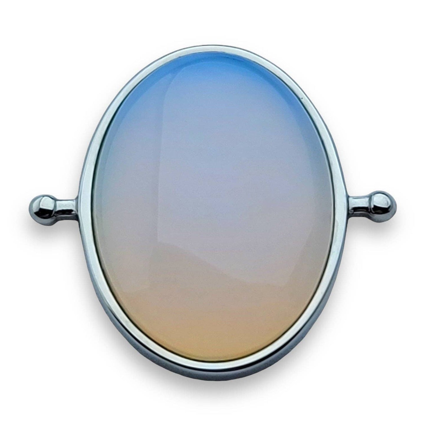 Opalite Oval Element: Silver