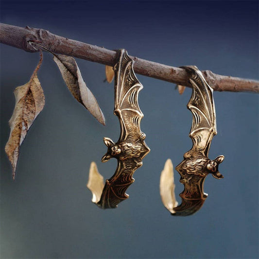 Vintage Bat Wing Earrings