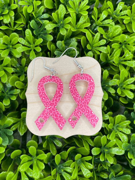 Breast Cancer Awareness Earrings