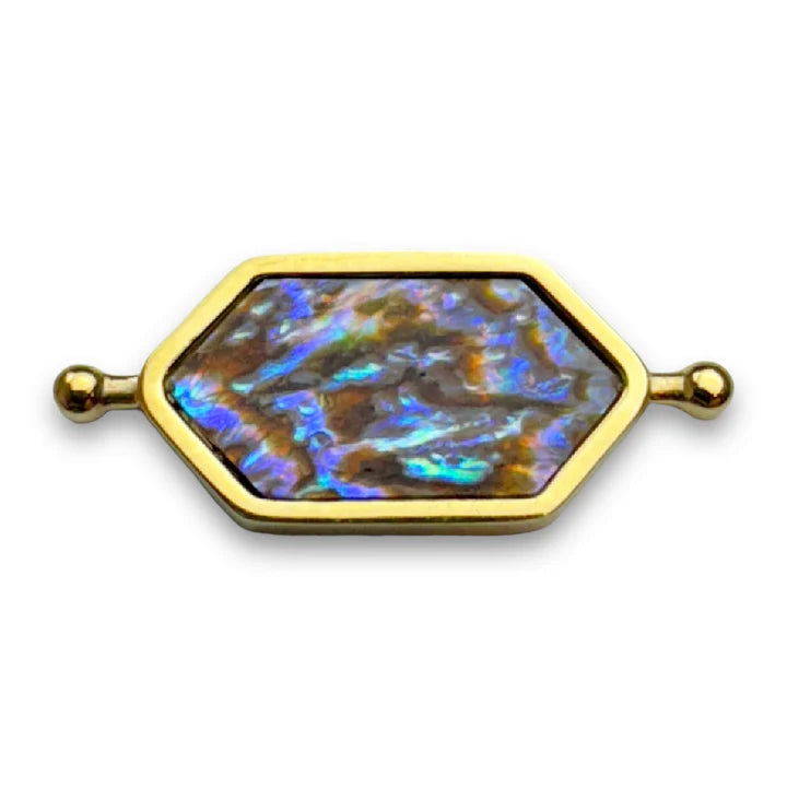 Abalone Shell Hexbar Element