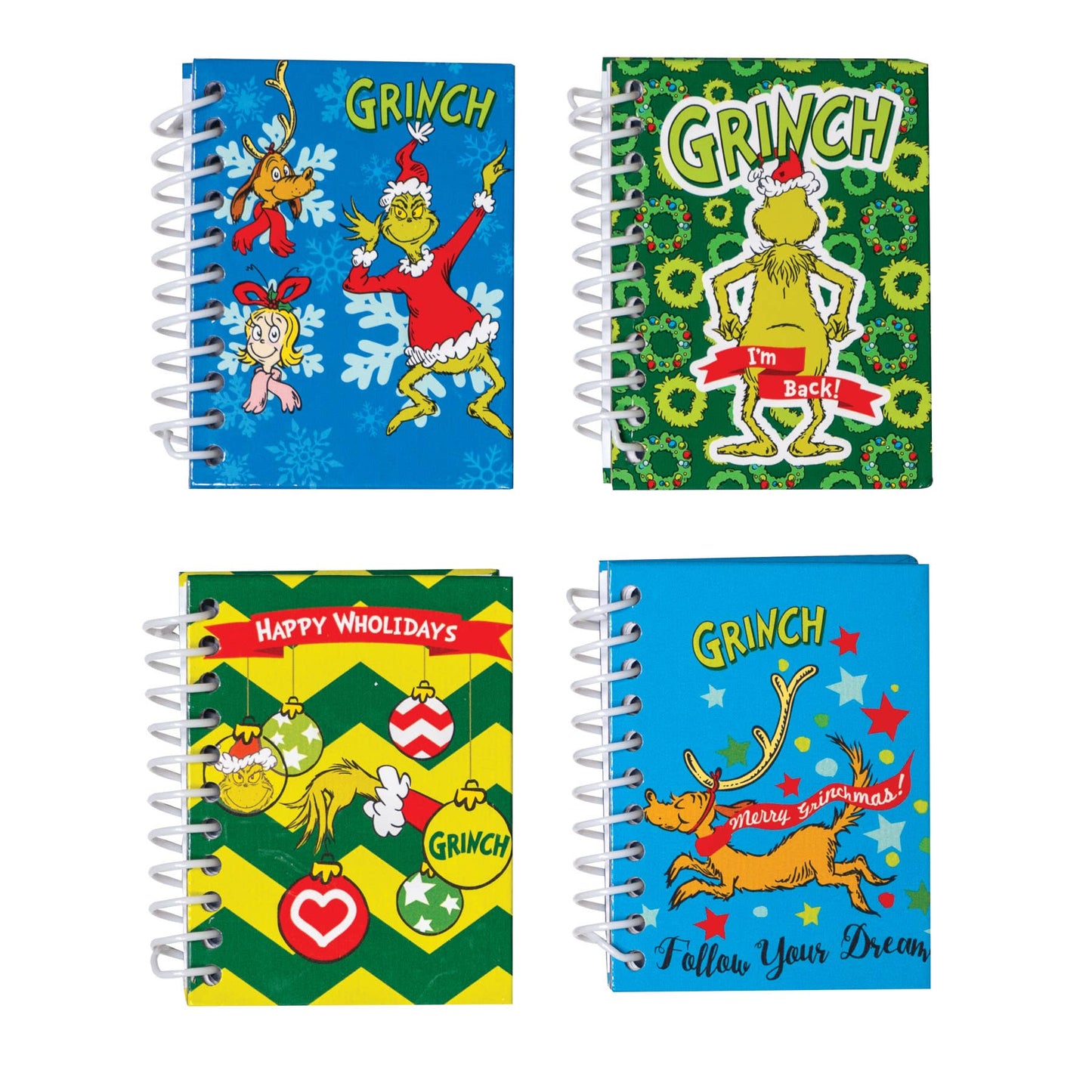 Dr. Seuss™ The Grinch Spiral Notebook Set