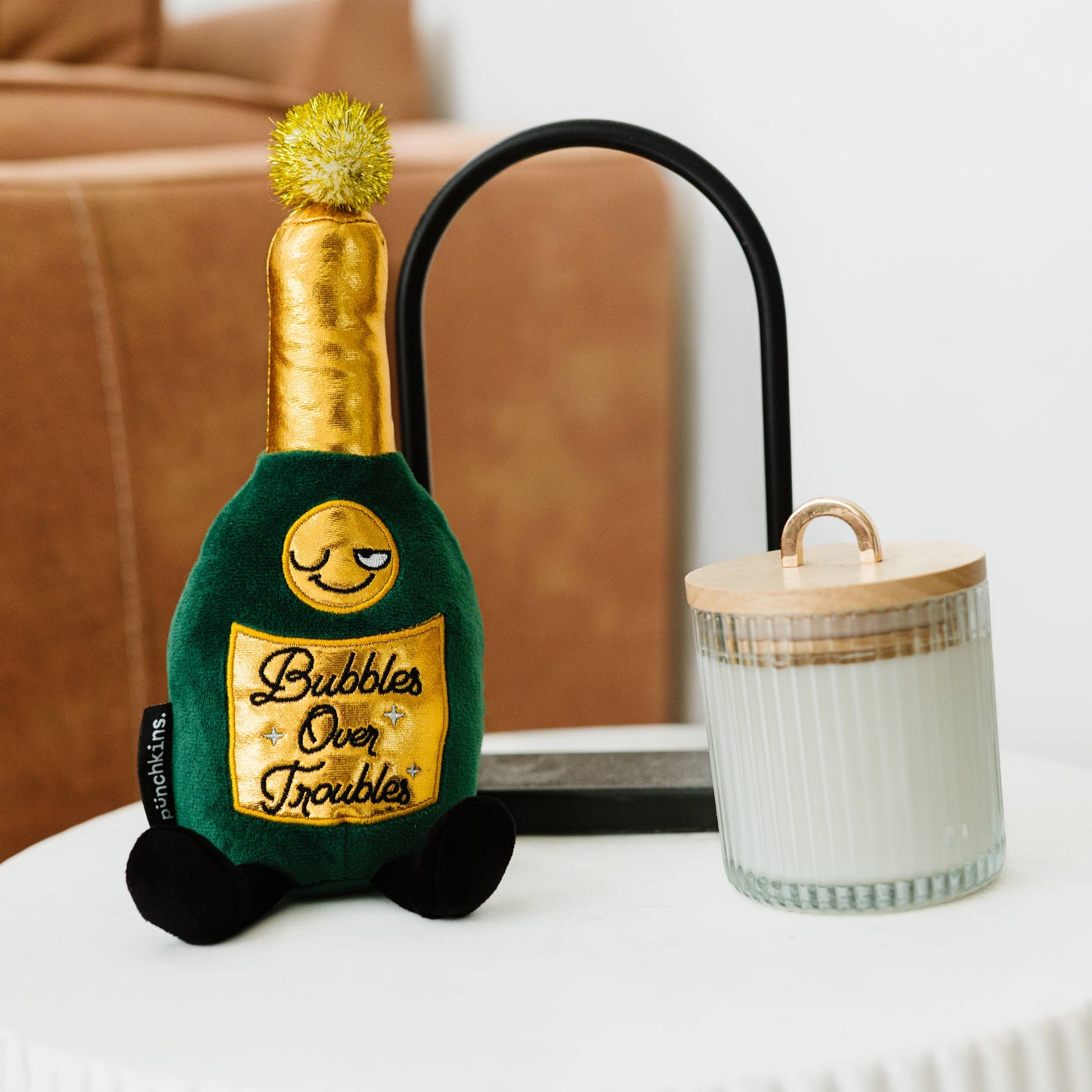 Cute Champagne Novelty Plushie