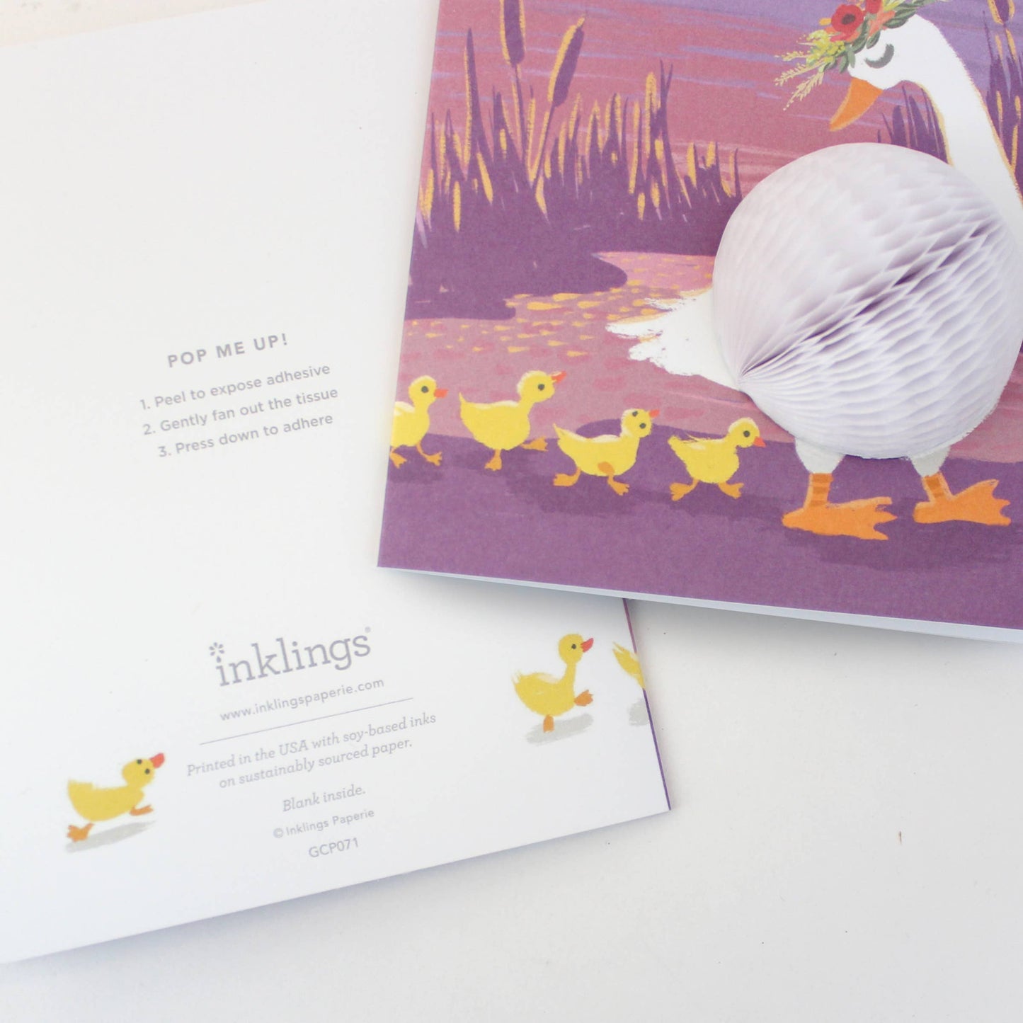 Pop-up Mama Duck Card