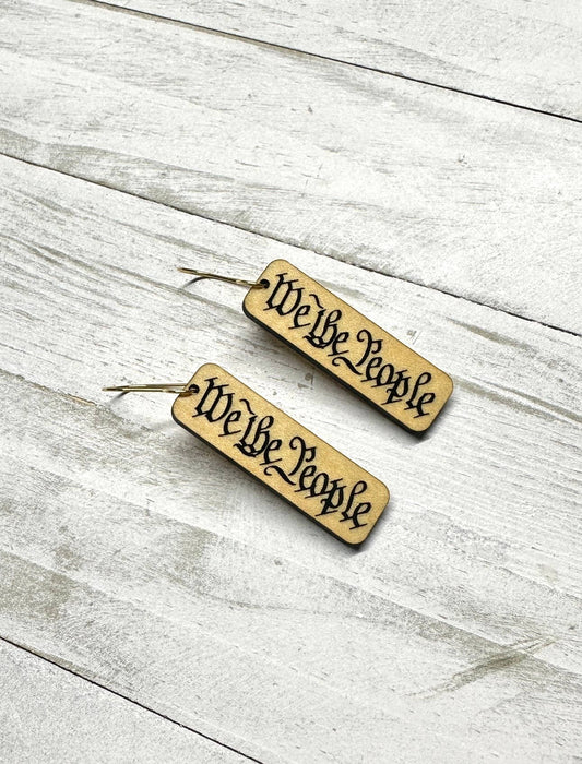 We The People Maple Dangle Earrings