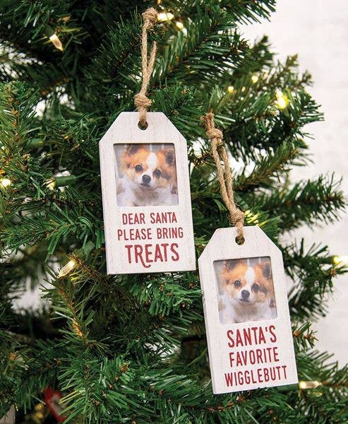 Santa's Favorite Photo Christmas Ornament