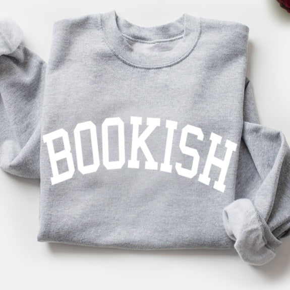 Bookish Sweatshirt - Gray