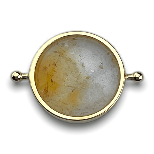 Gold Citrine Crystal Element