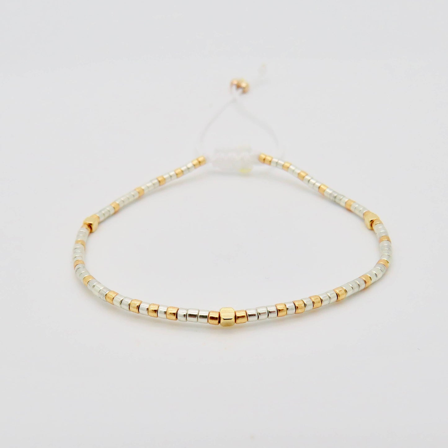 Maya Dainty Bracelet: Light peach