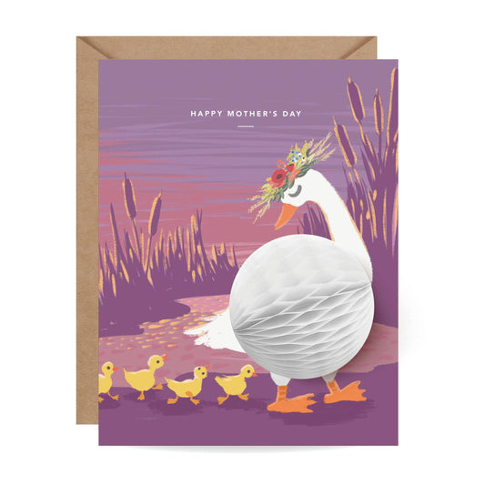 Pop-up Mama Duck Card