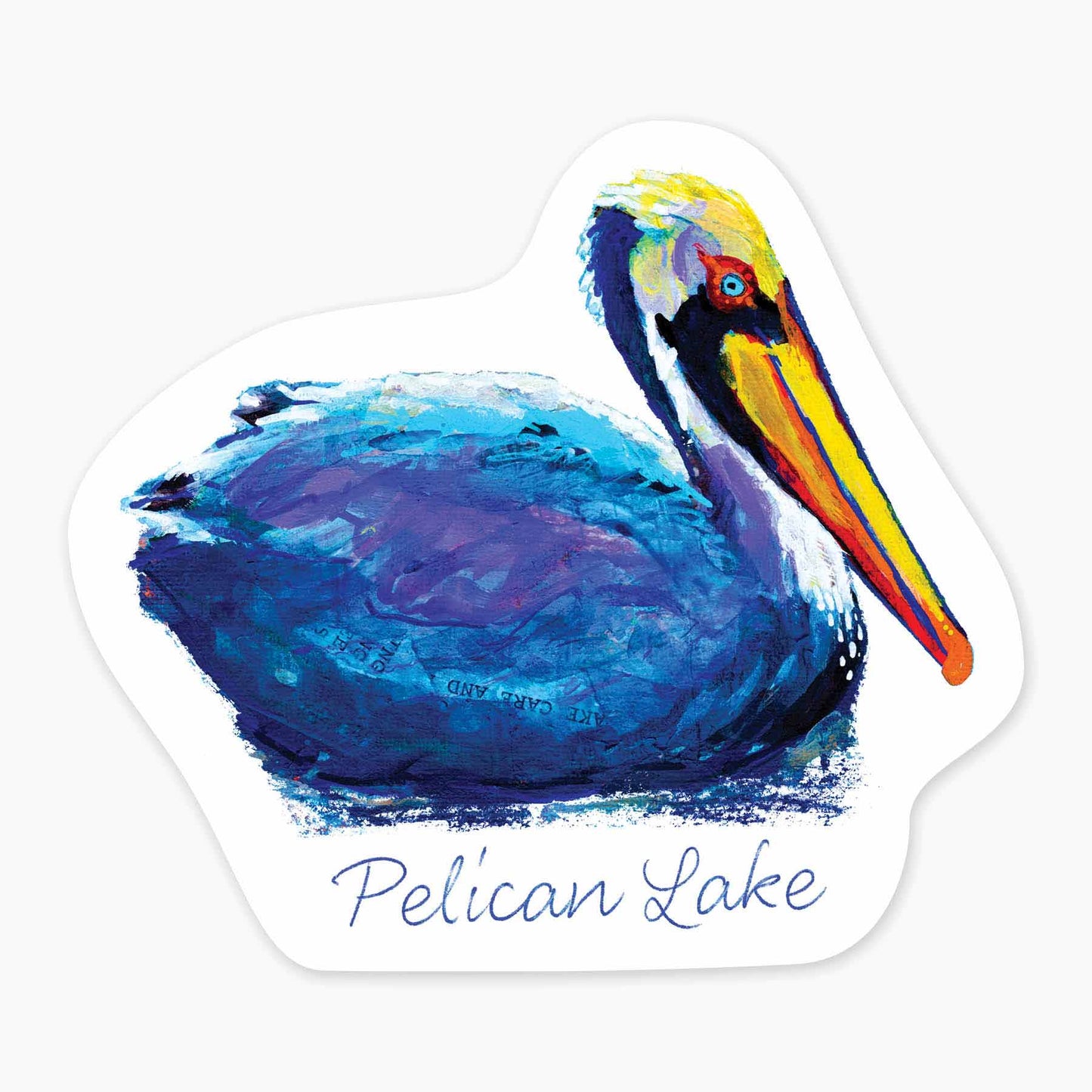 Pelican 3" Sticker