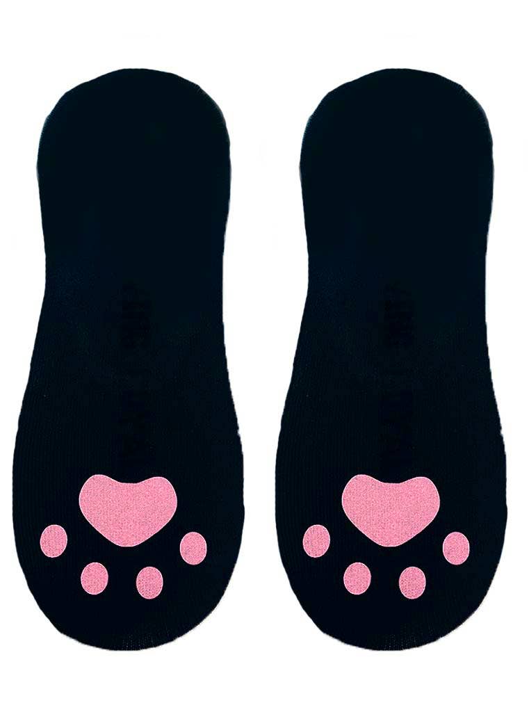 Black Kitty Liner Socks