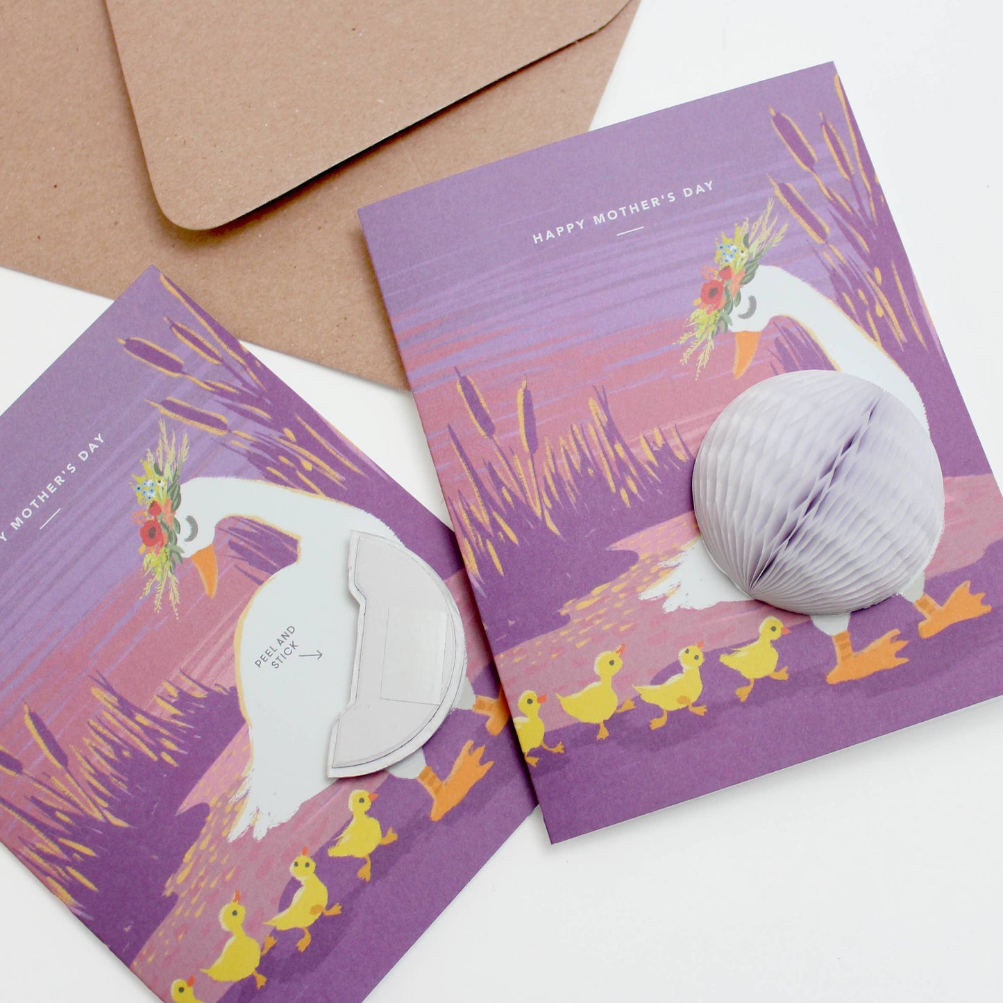 Pop-up Mama Duck Card