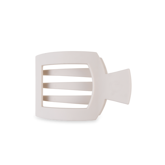 Medium Square Flat Hair Clip: Toasted