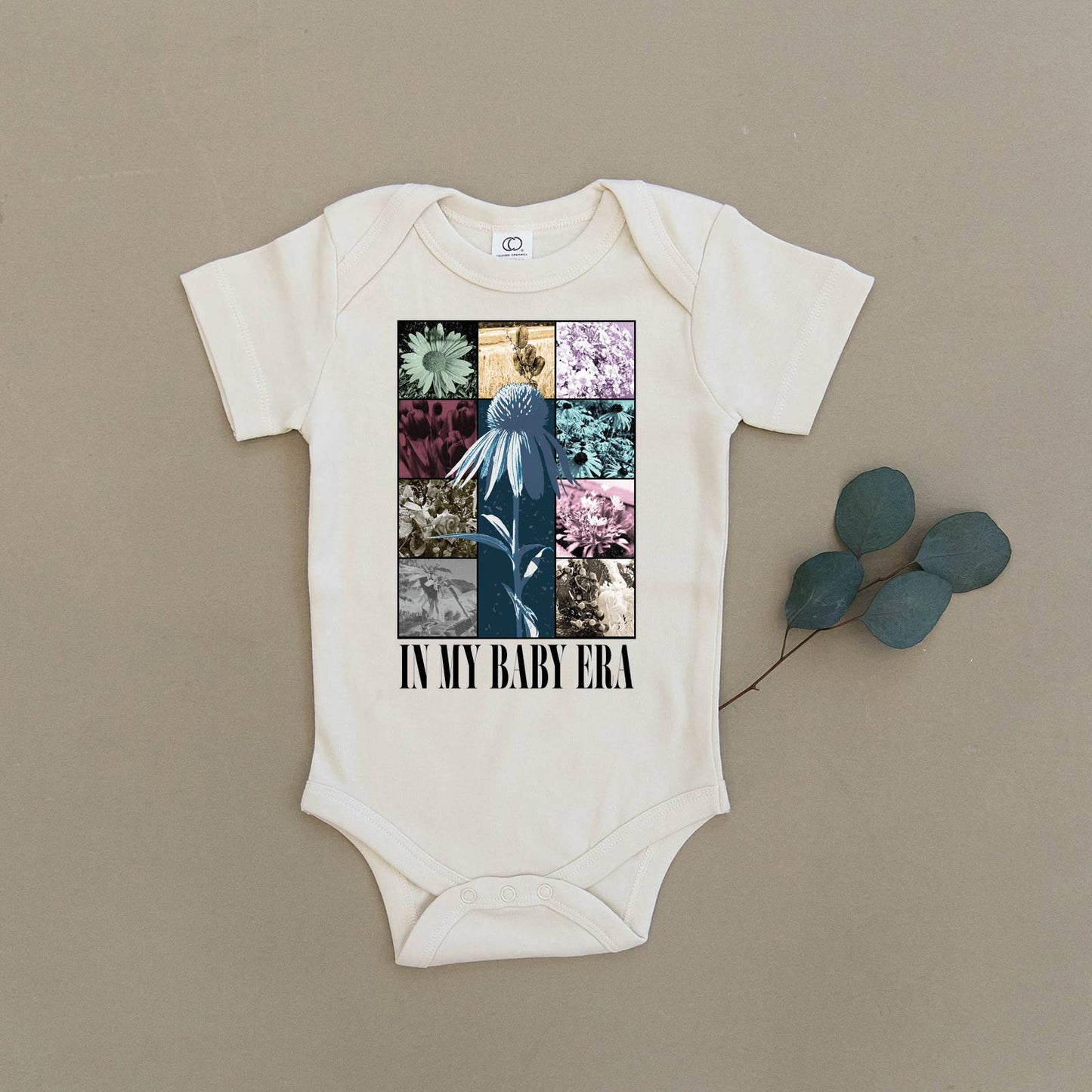 In My Baby Era Taylor Swift Inspired Organic Baby Onesie